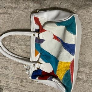 80s patchwork bag